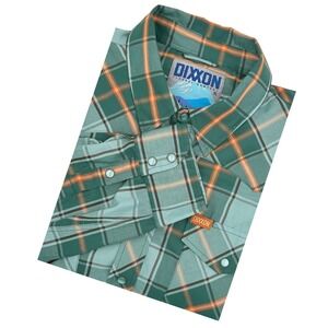 DIXXON Flannel Company Silverton Mens XL Long Sleeve Plaid Shirt‎ Bamboo Blend